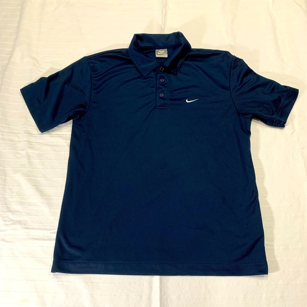 Men’s Nike Golf Polo. Size M. Navy Blue.